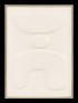 Elena, Painting, Framed poster, Poster, H70xW50xD3,8cm, Off white, vit